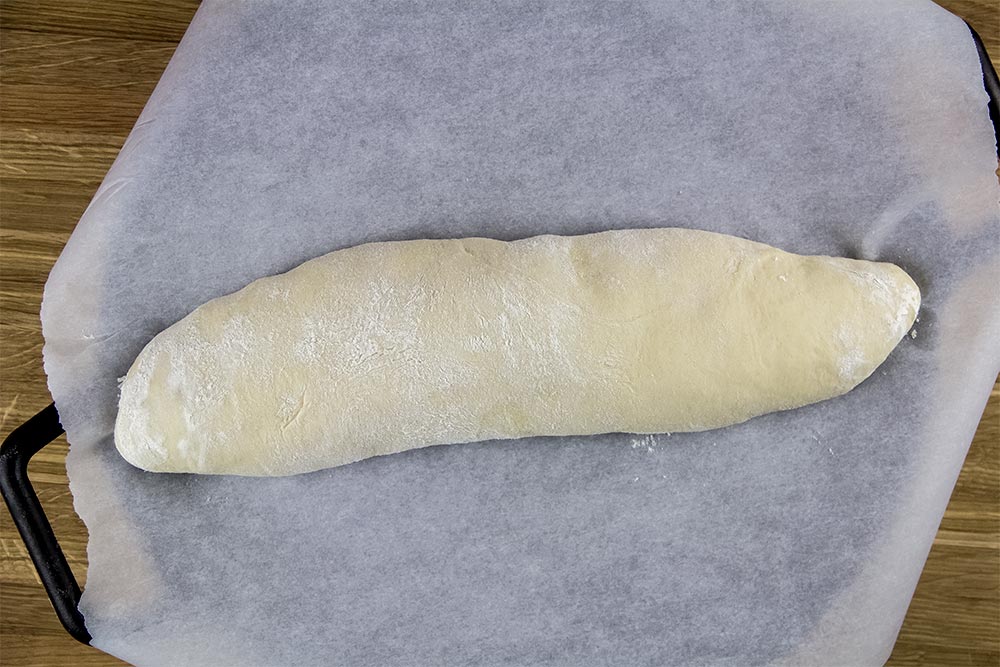 Raw Dough for Italian Bread