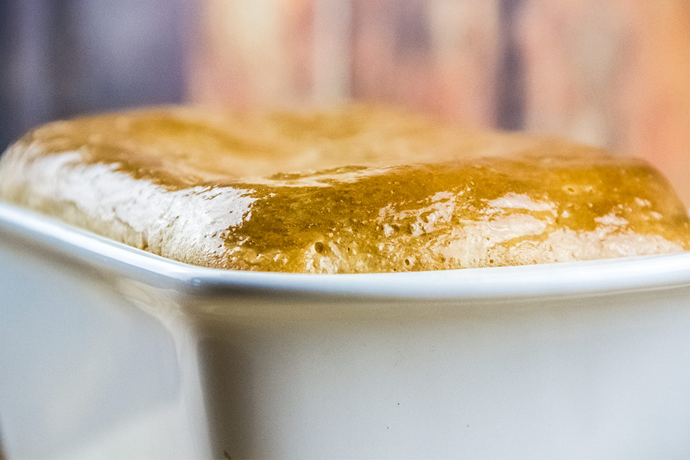 Sandwich Bread in Pan