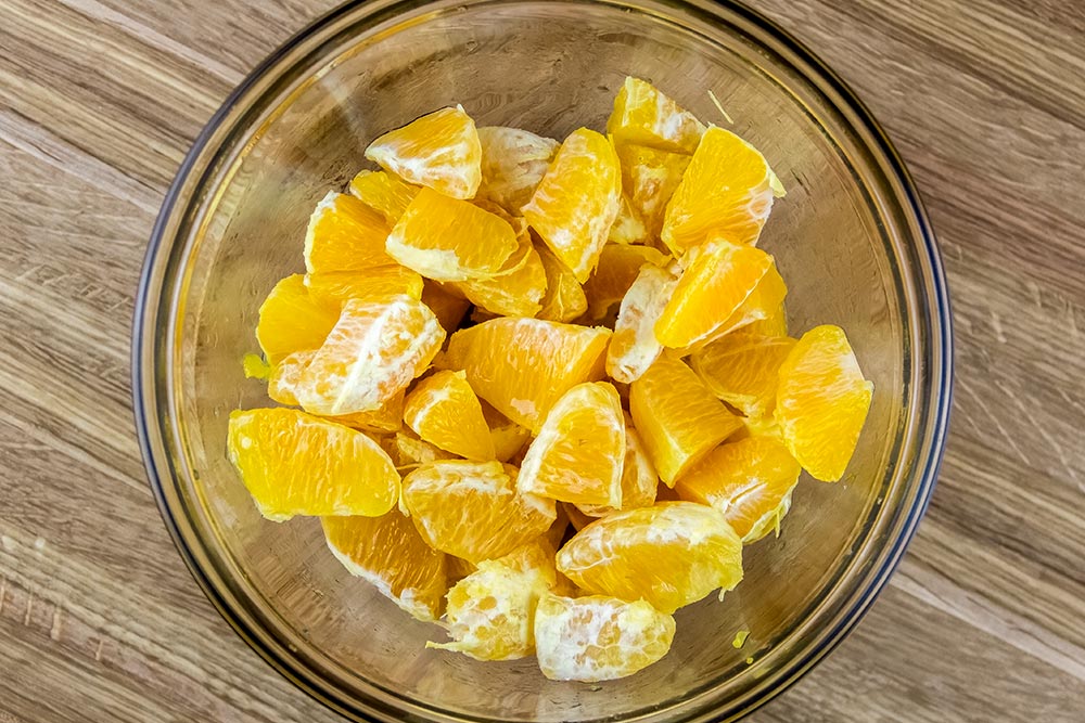 Pieces of Orange Segments