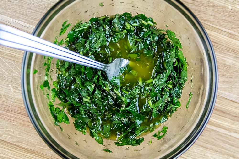 Parsley and Tarragon Vinaigrette