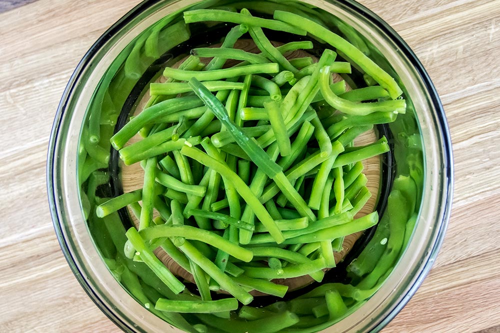 Blanched Green Beans
