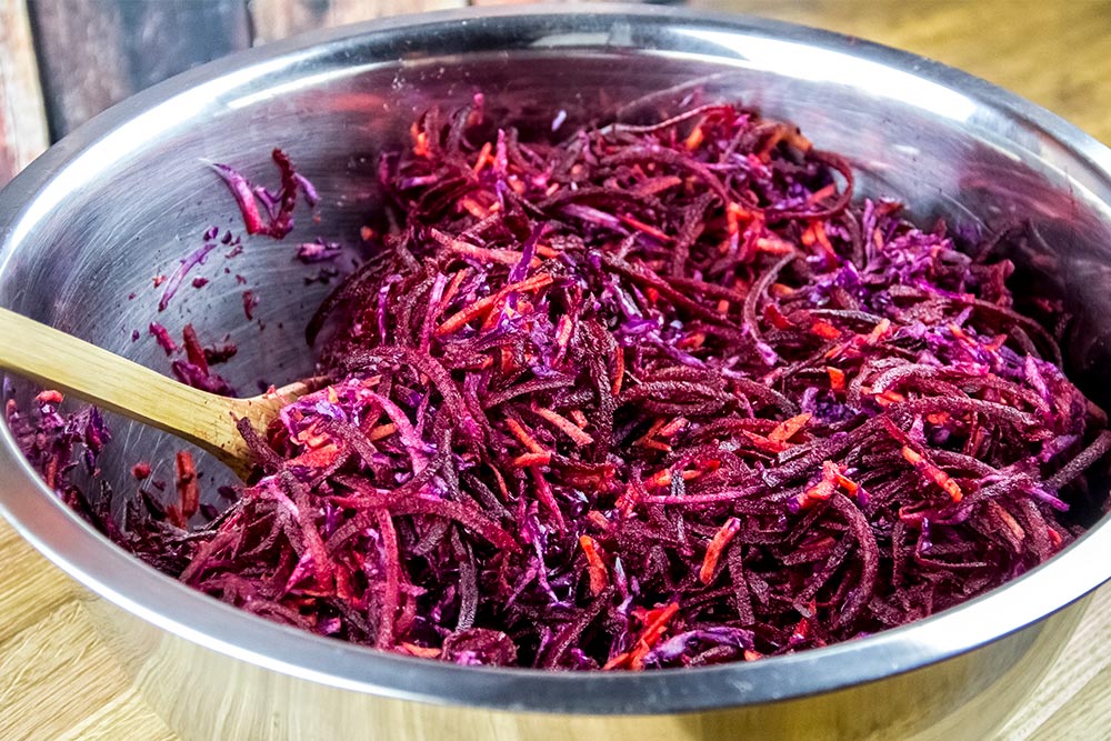 Shredded Vegetables