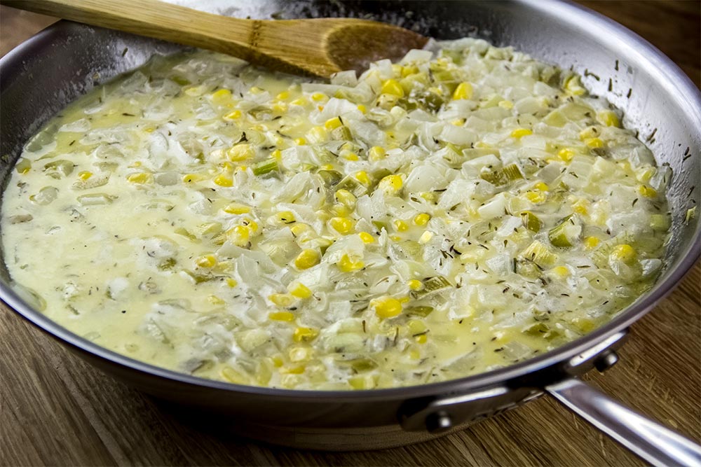 Cream Corn Pasta Sauce