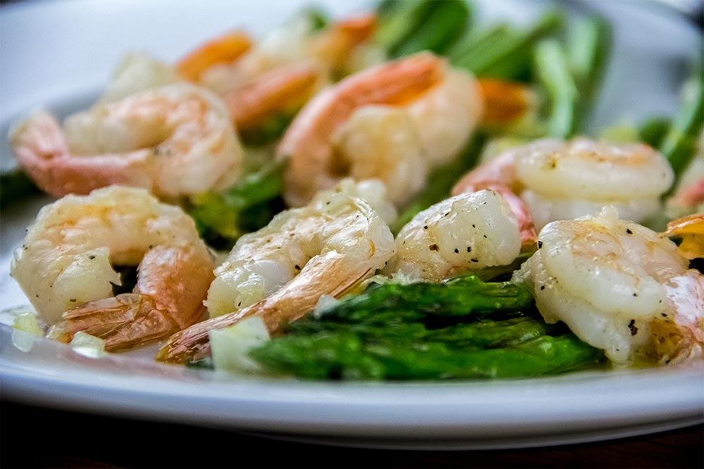 Shrimp and Asparagus Dinner Recipe
