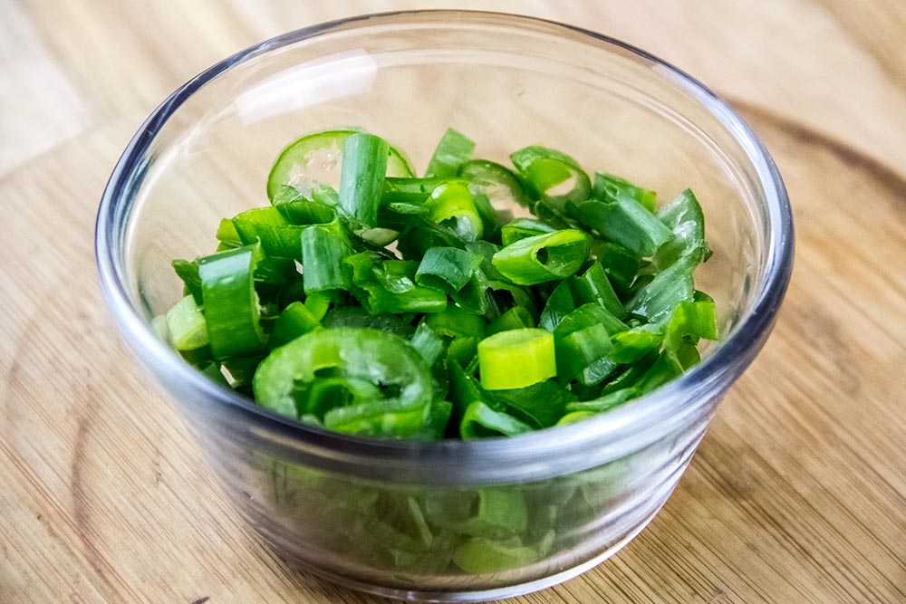 Sliced Scallions