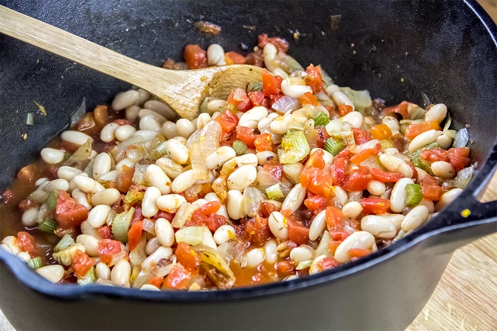 Canellini Beans in Soup