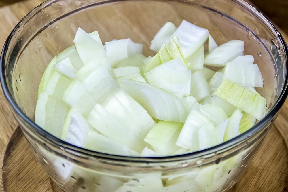 Cut Sweet Onions