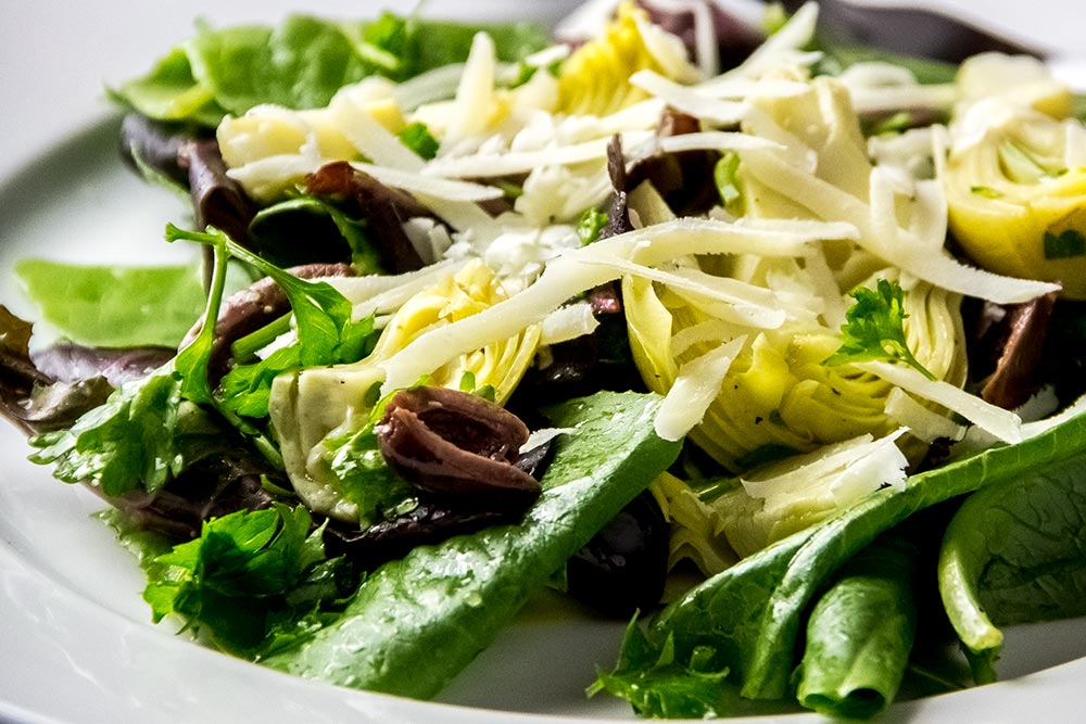 Delicious Salad on Plate