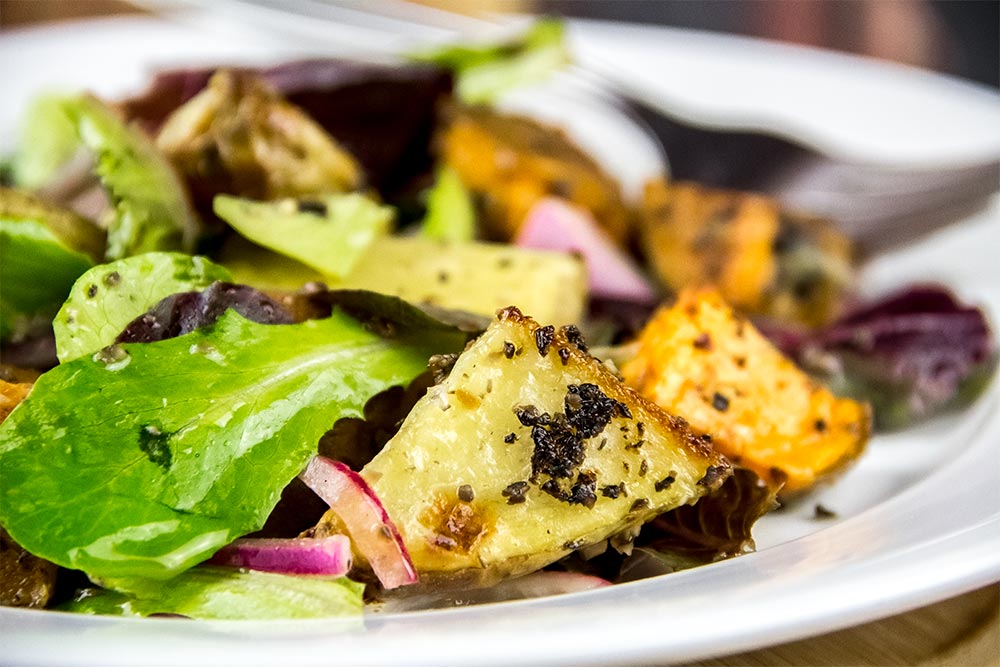 Olive Tapenade and Warm Sweet Potato Salad Recipe