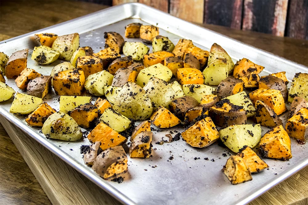 Roasted Potatoes on Large Baking Sheet