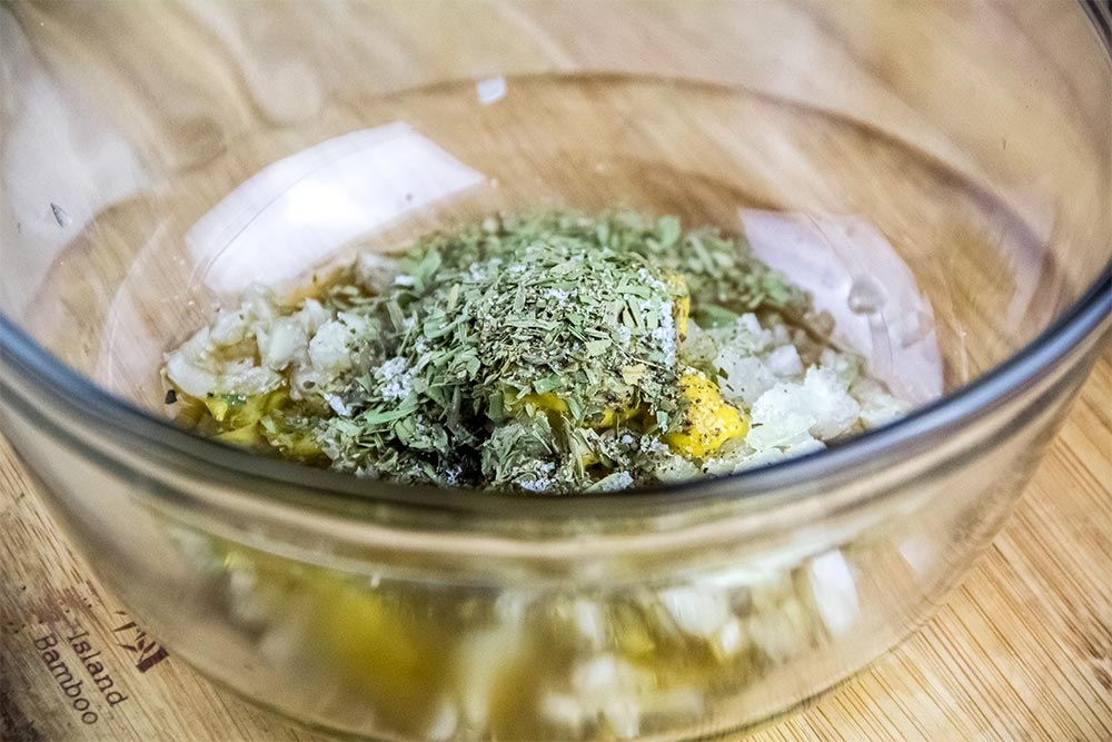 Orange Vinaigrette Ingredients