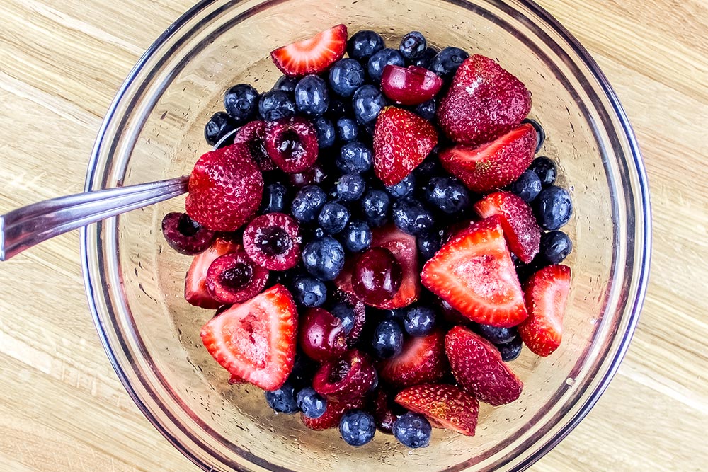 Berries Tossed in Sugar