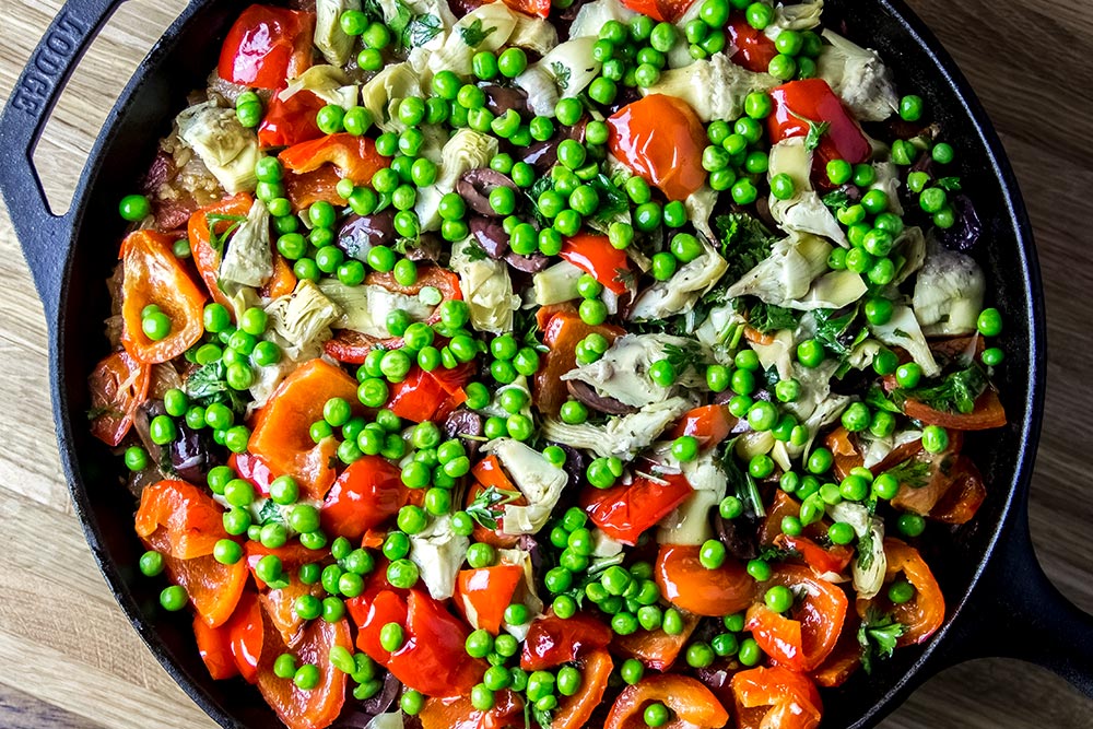 Vegetable Paella Recipe