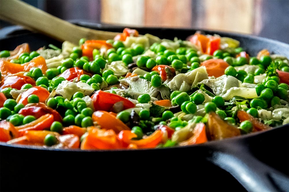 Vegetable Paella with Fennel, Artichokes & Red Bell Peppers Recipe