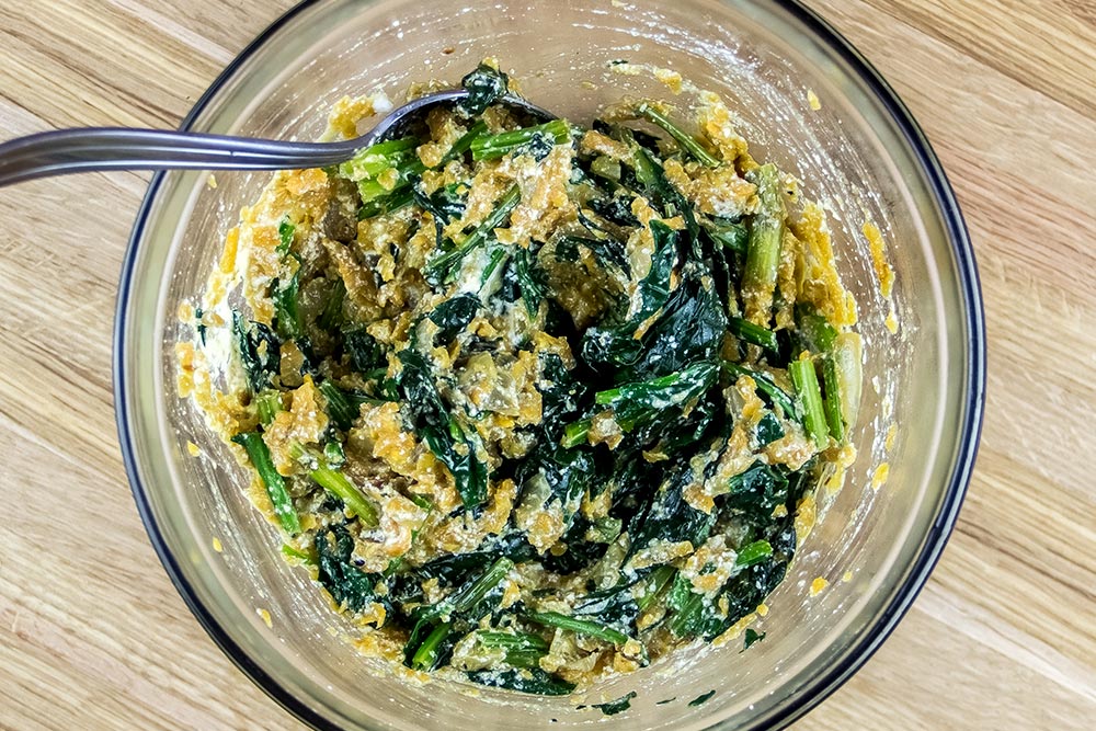 Adding Ricotta Cheese to Filling