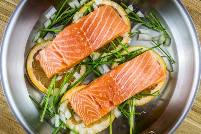 Salmon in Skillet