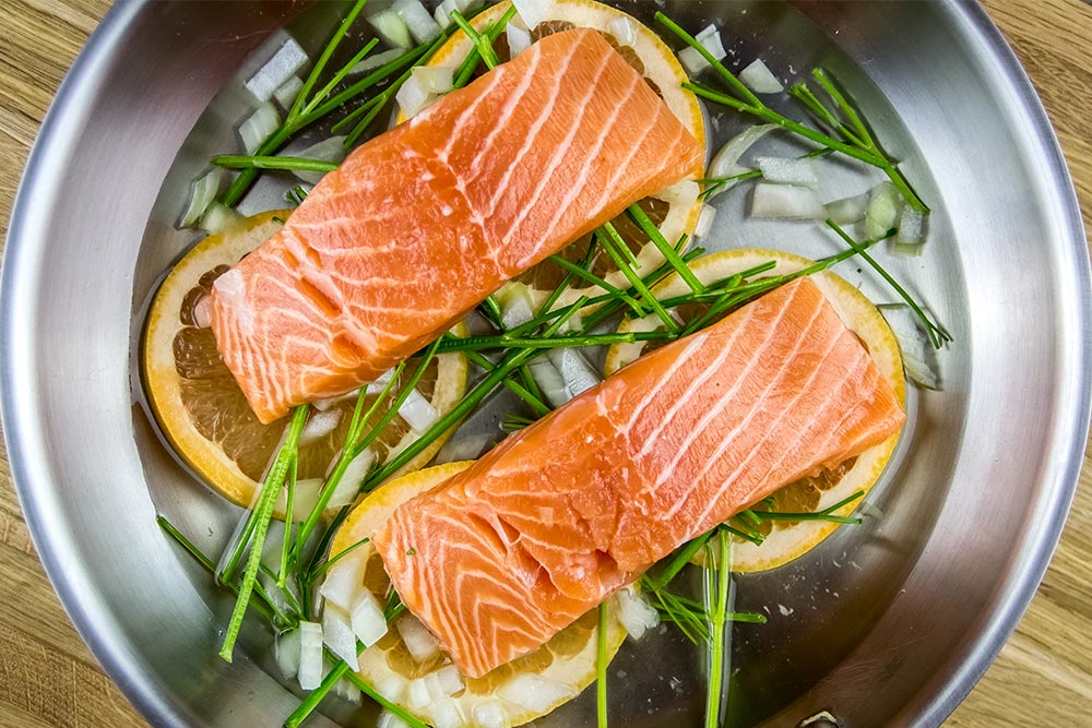 Salmon in Skillet