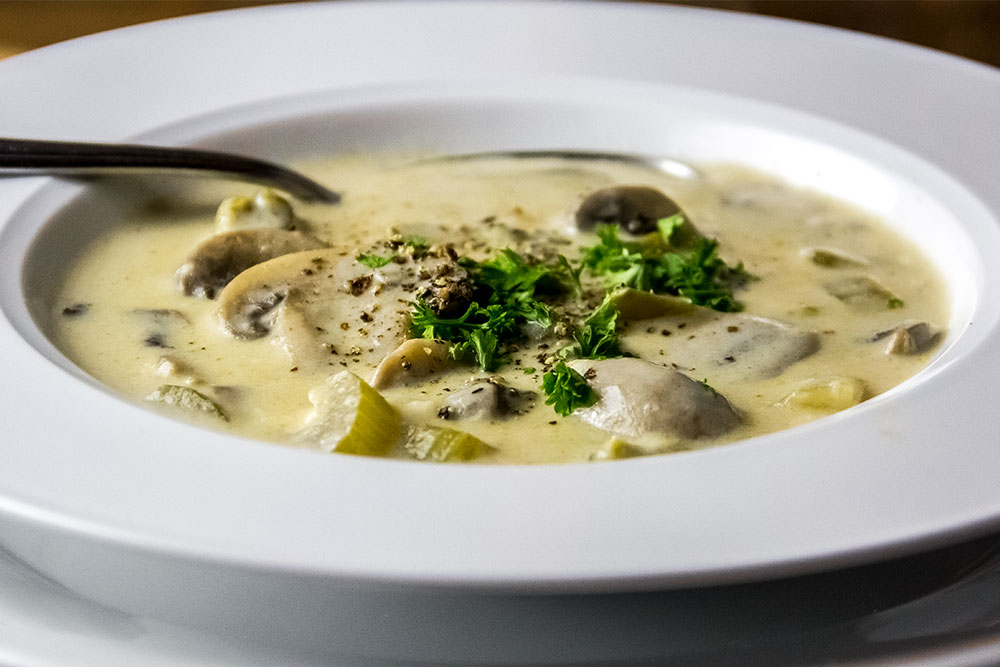 Delicious Cream of Mushroom Soup Recipe