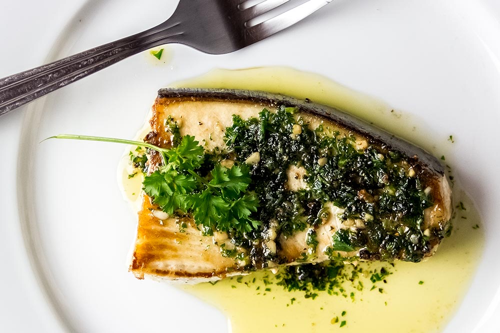 Pan-Roasted Swordfish Steak