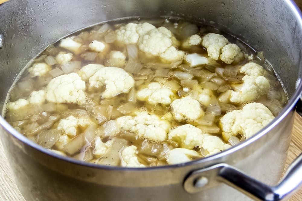 Simmering Cauliflower