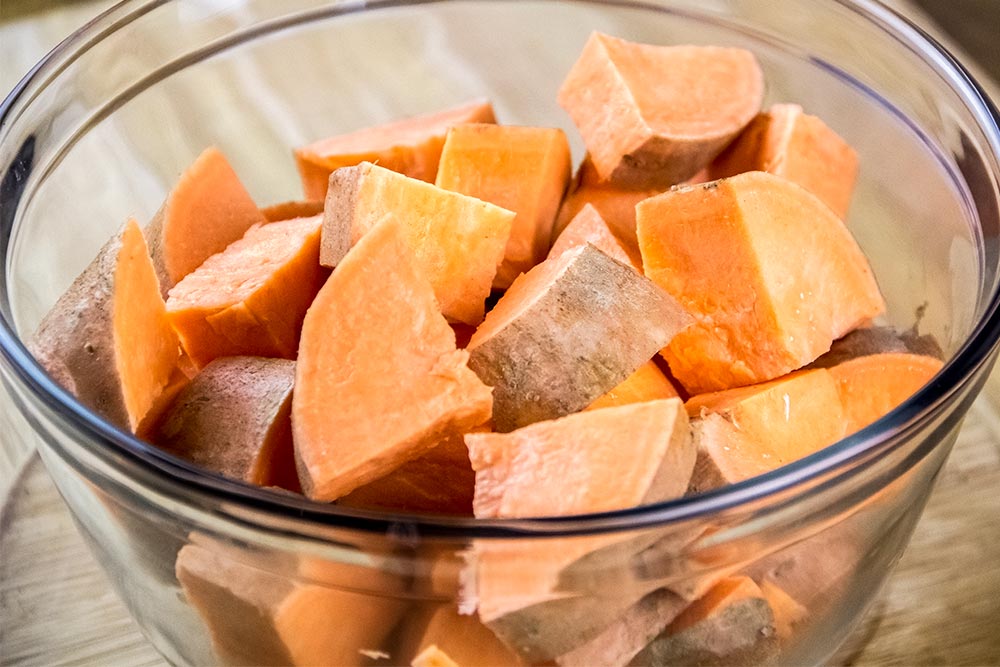 Sweet Potato Pieces