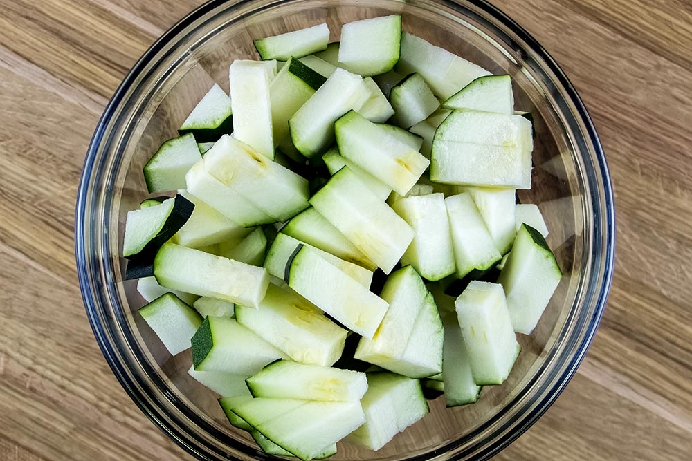 Chopped Zucchini