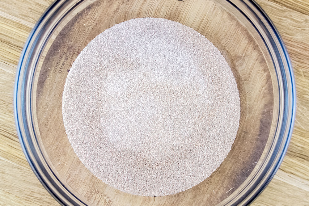 White Sugar and Cinnamon Mixture