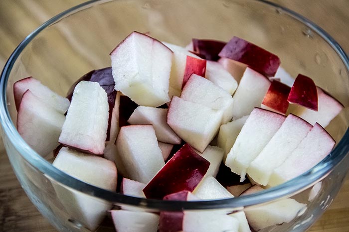 Chopped Apples