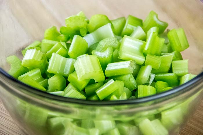 Cut Up Celery