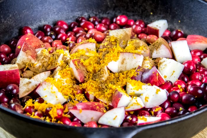 Dry Cranberry Chutney Ingredients
