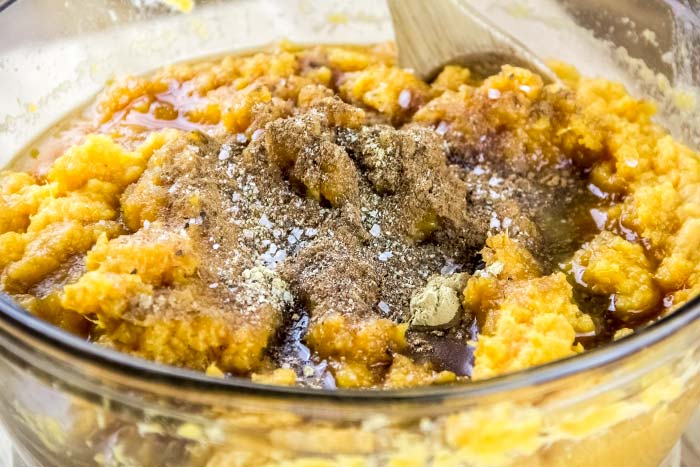 Mashed Sweet Potato Ingredients