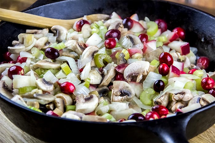 Raw Cranberry Mixture