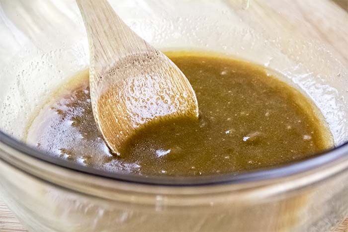 Sugar, Water and Butter Mixture