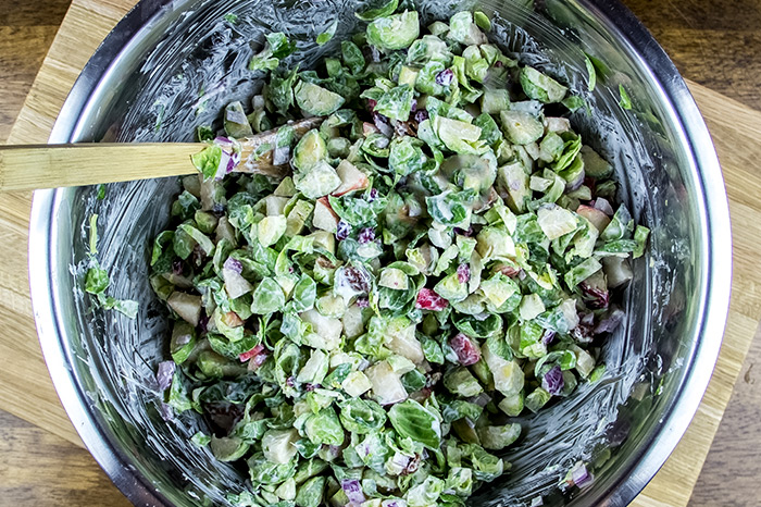 Adding Greek Yogurt Salad Dressing