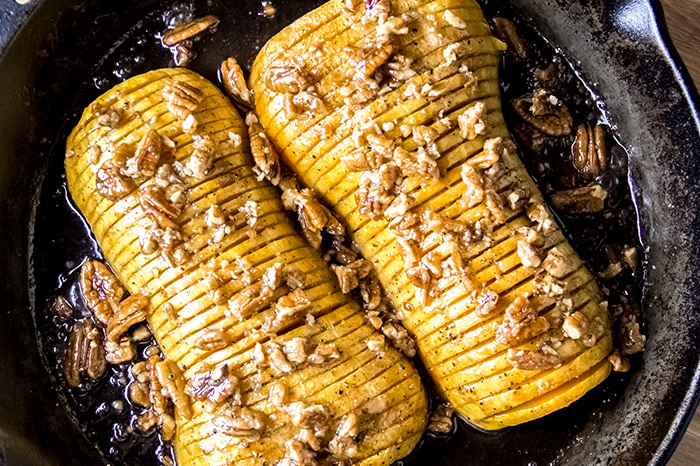 Hasselback Butternut Squash