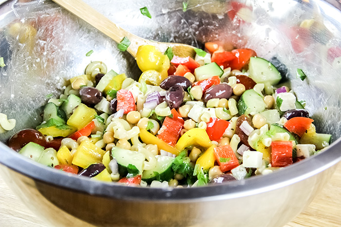 Pasta Salad with Vegetables