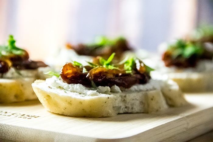 Goat Cheese Crostini