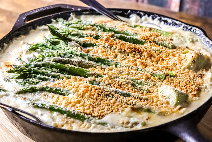 Asparagus Gratin
