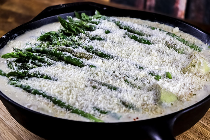 Sprinkled Cheese & Breadcrumbs