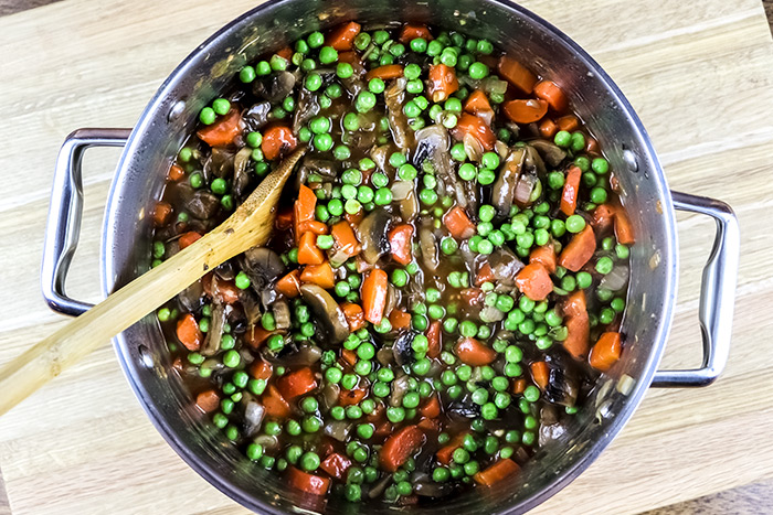 Added Peas & Gravy