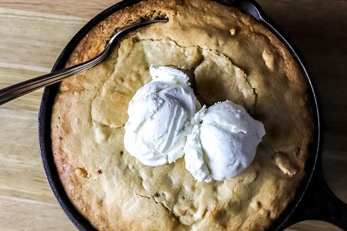 Giant Butterscotch-Pecan Cookie