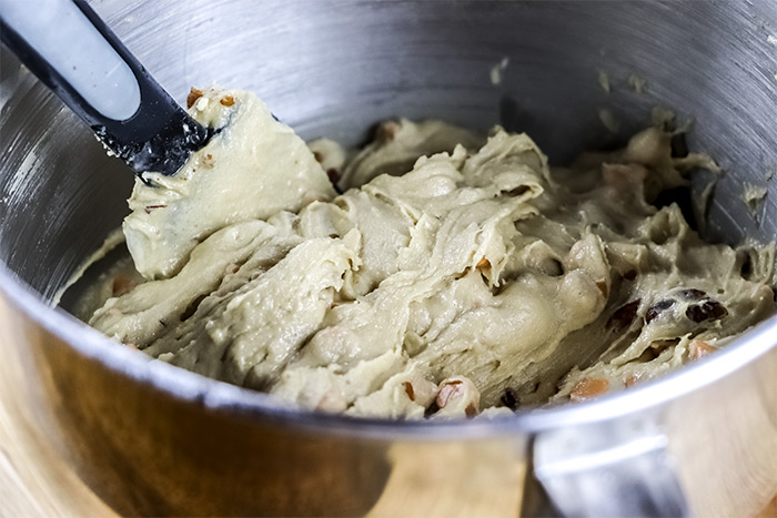 Butterscotch & Pecans in Cake Batter