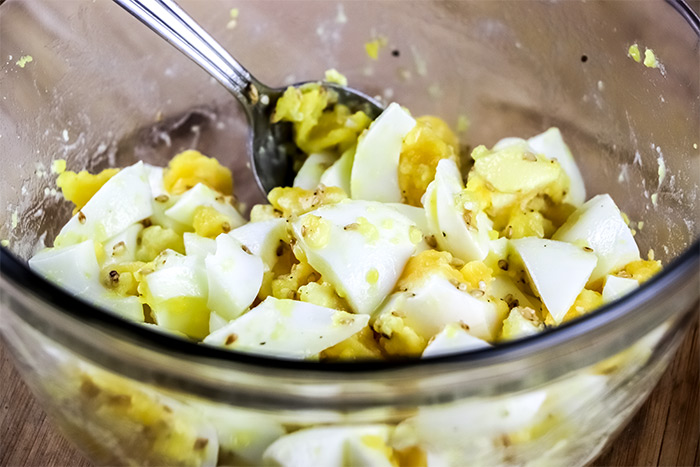 Chopped Eggs & Vinaigrette
