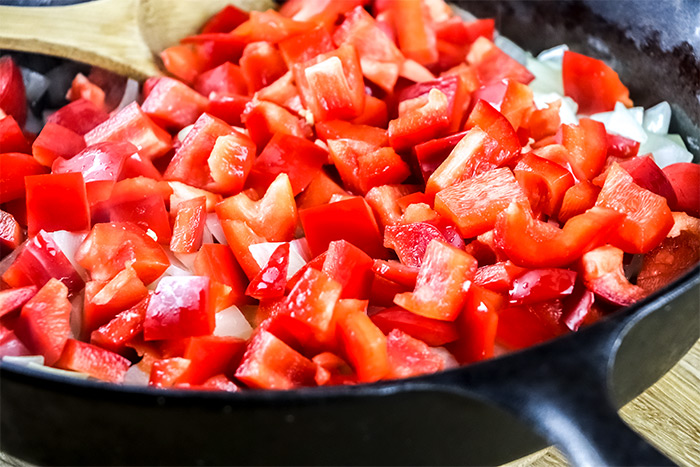Diced Red Bell Pepper