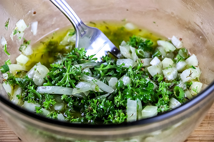 Parsley & Mustard Vinaigrette