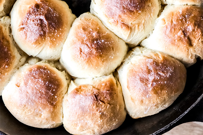 Buttermilk Parker House Rolls