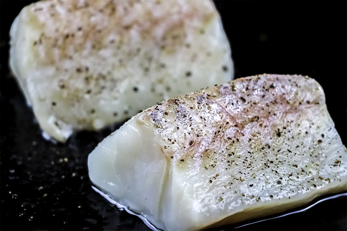 Cod Fillets in Skillet