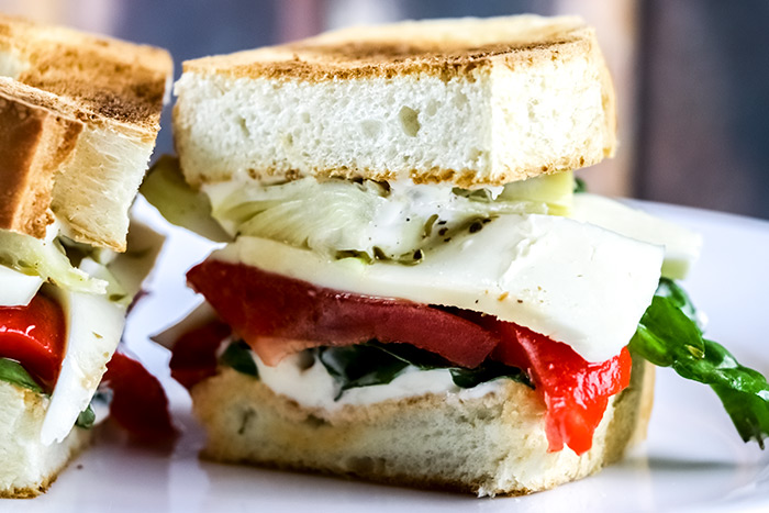 Half Veggie Sandwich