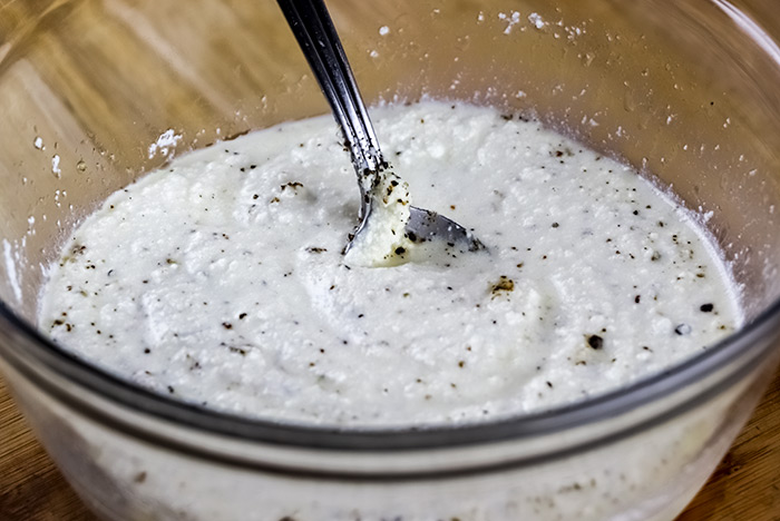 Ricotta Cheese Pasta Topping