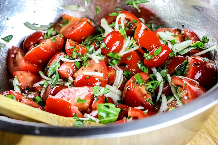 Tomatoes & Vinaigrette